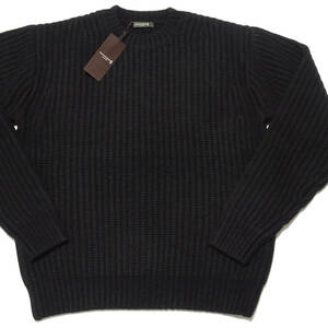 ◆MACKINTOSH LONDON/マッキントッシュ◆ローゲージウール 片畦クルーネックニット【M】(L～LL相当) 4.9万