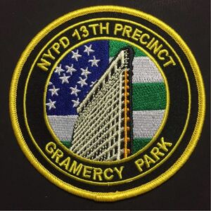 NYPD ニューヨーク市警 第１３分署 グラマシー・パーク ワッペン