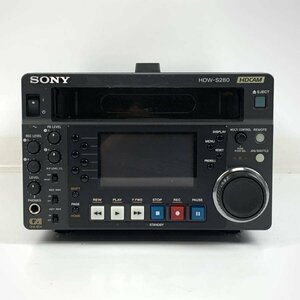SONY ソニー HDW-S280 HDデジタルビデオカセットレコーダー●ジャンク品【TB】