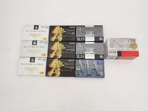 【未使用未開封品】TDK/maxell/SONYカセットテープ 12本セット ∽ 6DE79-2