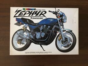 アオシマ 1/12 KAWASAKI ZEPHYR 改 PERFORMANCE MACHINE SERIES No.1 カワサキ ゼファー 改 パフォーマンス マシン シリーズ 【難あり】