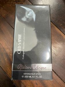 ★ アトリエ コロン Atelier Cologne ウード サファイア コロン アブソリュ SP 200ml Oud Saphir 新品未使用未開封 限定 フランス製 香水