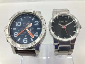 NIXON ニクソン 腕時計 2点 セット THE CANNON/THE51-30CHRONO 不動品【CDAW8022】
