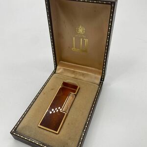 2403H9 dunhill ダンヒル ガスライター 喫煙具 喫煙グッズ 箱付き 動作未確認