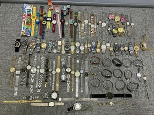 腕時計 大量 まとめて 100本 セイコーシチズン CITIZEN SEIKO等 外国産 国産 ジャンク品 色々 時計 メーカー 未選別 整理品