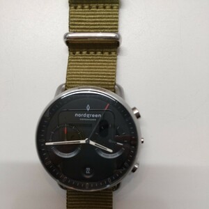 y020508t nordgreen COPENHAGEN クォーツ腕時計 アナログ 文字盤ブラック 