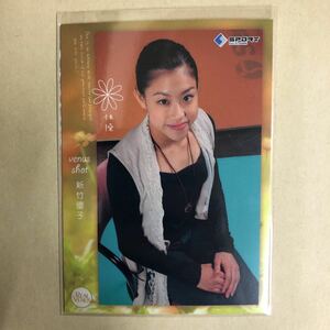 新竹優子 2012 BBM REALVENUS 体操 トレカ カード 60 スポーツ アスリート トレーディングカード