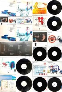 ☆RADIOHEAD/OK COMPUTER(855229刻印なし)＆KARMA POLICE＆NO SURPRISESのレコード3枚セット・全てメガレアなオリジナルUK盤の初回盤の美品
