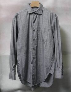 19AW Engineered Garments エンジニアードガーメンツ Spread Collar Shirt Glen Plaid スプレッドカラー シャツXS パッチワーク