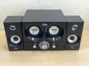 1円 ～ 動作品 fuze フューズ 2.1ch サラウンドシステム AVS25 ダブルウーファー 重低音 音響機器 スピーカー