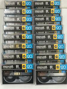 ◆◇エ285 中古 8ミリ 8㎜ 120分 ビデオテープ maxell 16本セット◇◆