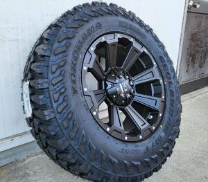 265/70R17 285/70R17 120 150 プラド ハイラックス サーフ FJ H3 タイヤホイールセット 17インチ DeathRock ヨコハマ ジオランダー MT G003