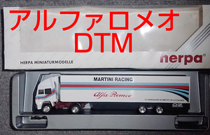 1/87 マルティニ アルファロメオ 155 IVECOトランスポーター DTM ALFACORSE ALFA ROMEO MARTINI