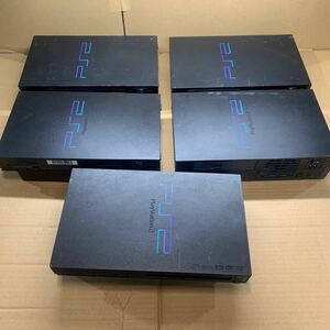 ジャンク SONY PlayStation2 SCPH-18000/1台 SCPH-30000 /3台 SCPH-39000 /1台 本体 5台 セットまとめ売り 返品不可 ジャンク品　HDD無し