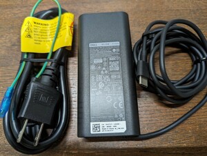 DELL 純正 65W 20v 3.25A ACアダプタ- /USBタイプＣコネクタ-/ LA65NM190