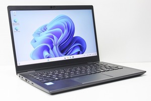 ノートパソコン Windows11 中古 東芝 dynabook G83 第8世代 Core i5 8250U SSD256GB メモリ8GB Windows10 カメラ 13.3インチ 薄型