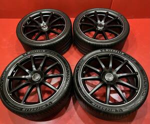 W222 C217 ベンツ Sクラス S63 AMG ダイナミックパッケージ 純正 鍛造 20インチ 4本 MICHELIN 8.5J 9.5J PCD 112