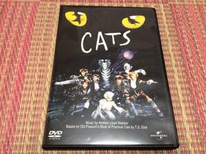 ◇動作OK セル版◇CATS キャッツ DVD 国内正規品 アンドルー・ロイド・ウェバー ミュージカル キャッツ 即決