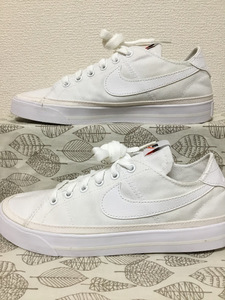 ◆美品 送料込◆24.0 ナイキ NIKE スニーカー 白 02◆0429