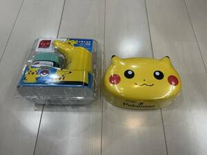 ミューズ ノータッチ 本体 ポケモン ブルーソーダレモン ポケモンコラボ 　ポケモン ウェットティッシュ ケース　セット　新品