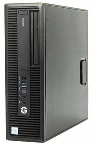 Windows10 Pro 32BIT HP ProDesk SF Core i3 第6世代 4GB 500GB DVD Office付き 中古パソコン デスクトップ