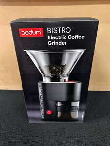 1円★未使用品　BODUM ボダム コーヒーミル 電動式コーヒーグラインダー ブラック　10903-01JP-3　送料無料【699965404321】