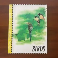 海外　外国　切手アルバム(2) 鳥　BIRDS  94枚