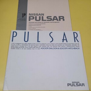 送料無料!★日産パルサー　4ドア　5ドア　PULSAR カタログ ☆★