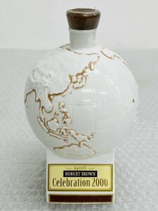 I♪ 未開栓 KIRIN SEAGRAM ROBERT BROWN 15年 Celebration 2000 キリンシーグラム ロバートブラウン セレブレーション 陶器 700ml 40％ 