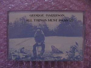 ジョージ・ハリスン　オール・シングス・マスト・パス(2)◆GEORGE HARRISON　ALL THINGS MUST PASS (2)◆カセットテープ◆即決◆