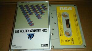 THE GOLDEN COUNTRY HITS 10 カセットテープ