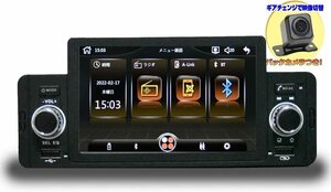 バックカメラ付き！ 正規品 新品 1DIN カーオーディオ Bluetooth対応 自動車 車パーツ 5インチ 1080P高画質 iPhone/Android接続可能