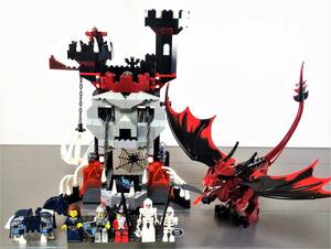 レゴ LEGO 7093 Castle Skeleton Tower ガイコツの塔 キャッスル お城シリーズ ドラゴン ミニフィグ