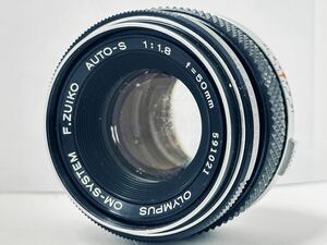 【完動品】 オリンパス OLYMPUS F ZUIKO AUTO S 50mm F1.8 #L-0221