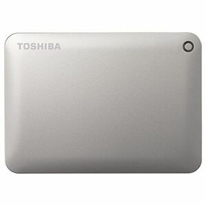 東芝 USB3.0接続 外付けハードディスク 500GB（サテンゴールド）TOSHIBA ポータブルハードディスク CANVIO CONNE
