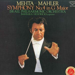 LP Israel Philharmonic Orchestra, Zubin Mehta Mahler SLA1220 London Japan Vinyl /00260