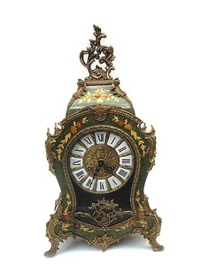 ★アンティーク調　ドイツ製機械式高級置時計