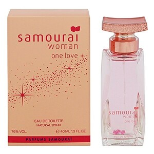 アランドロン サムライ ウーマン ワン ラブ EDT・SP 40ml 香水 フレグランス SAMOURAI WOMAN ONE LOVE ALAIN DELON 新品 未使用