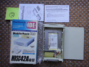 MobileRack PRO OWL-MRSC42A-UA/133 HDD交換用カートリッジ【未使用品ジャンク②】