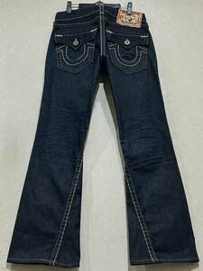 ※TRUE RELIGION トゥルーレリジョン JOEY SUPERT デニムパンツ 濃紺 上野商会 米国製 31 　　　　　　　　　　 BJBD.D