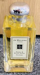 【MSO-4965IR】JO MALONE ジョーンマローン PEONY&BLUSH SUEDE COLOGNE コロン 100ml 香水 残量9割以上 中古品