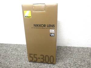 【送料無料】Sh0517-07◯未使用 Nikon ニコン ニコンFマウントCPU内蔵Gタイプ AF-SDX レンズ 55-300㎜ ｆ/4.5-5.6Ｇ