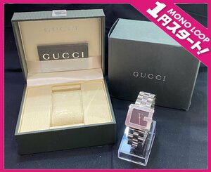 【6EH勝03021E】1円スタート★GUCCI★グッチ★Gウォッチ★3600M★黒文字盤★クオーツ★メンズ★腕時計★稼働品