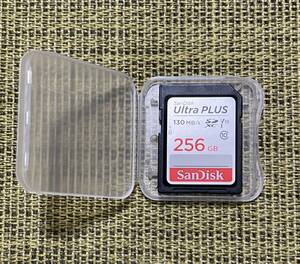 サンディスク SANDISK Ultra PLUS SDXCカード 256GB Class10 UHS-I U1 V10 最大読込130MB/s