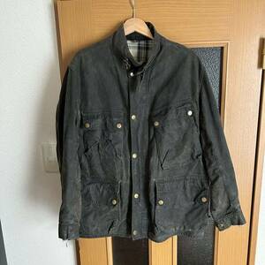 50s BELSTAFF ベルスタッフ　トライアルマスター　ヴィンテージ　チェッカーフラッグタグ　バブアー　インターナショナル