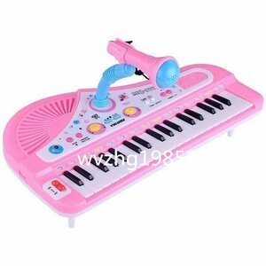 電子キーボード 37鍵盤 ピアノ おもちゃ スピーカー付き　玩具　楽器