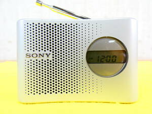 SONY ソニー FM/AMコンパクトラジオ ICF-M55 ワイドFM対応 音響機器 オーディオ @送料520円 (5)