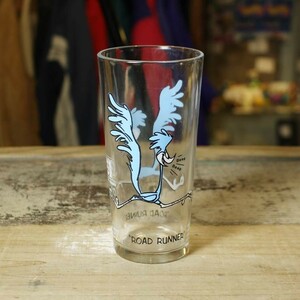 1973 PEPSI ペプシコーラ Road Runner グラス Collector series glass ロードランナー ルーニーテューンズ LOONEY ワーナー19ty5