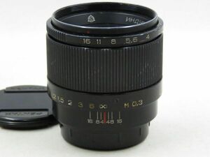 [22222Y1]★実用品★星ボケ Industar 61 L/Z 50mm f2.8 M42