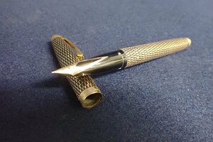 ★042384 シェーファー SHEAFFER 万年筆 14K G.F. ペン先 14K 585 筆記用具★　